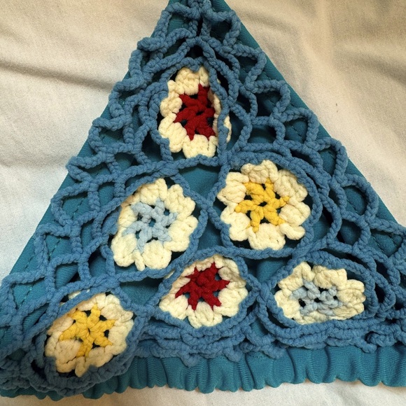 BLUEMAN Brazilian Style (small coverage) Crochet Bikini Size XS to Small - Picture 3 of 7